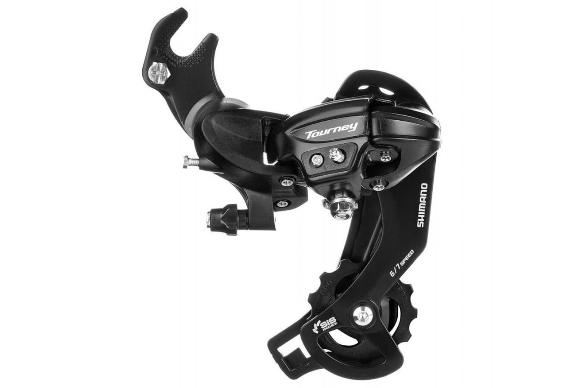 Переключатель задний SHIMANO, TOURNEY, RD-TY300, TOURNEY, 6/7 ск., под ось (черный, ARDTY300B)