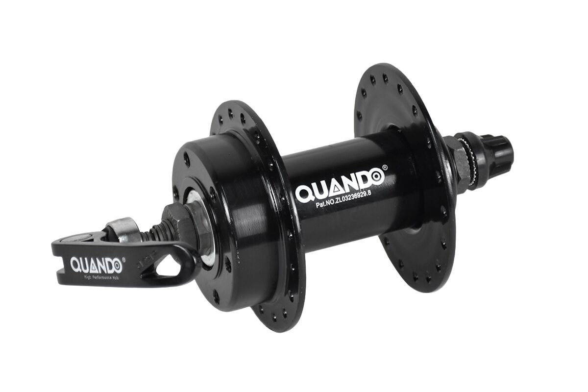 Втулка передняя KT-M65F Disc 36H*14G 3/8*100W*108L с эсцентриком 109mm,крепление IS6