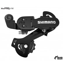 Переключатель задний SHIMANO TOURNEY RD-TZ31 6/7 ск., крепление (на болт) под петух (черный, ARDTZ31AGSD)
