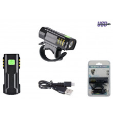 Фара передняя, аккумулятор, USB, P40 LED, QX-Q11