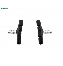 Тормозные колодки 60 мм (пара) V-Brake, двухкомпонентные, BS-26, SUNRUN