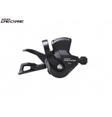 Рукоятка переключения передач правая SHIMANO DEORE SL-M5100-R, манетка/шифтер, 11 скор., RAPIDFIRE PLUS, с индикатором, Black (KSLM5100RA)