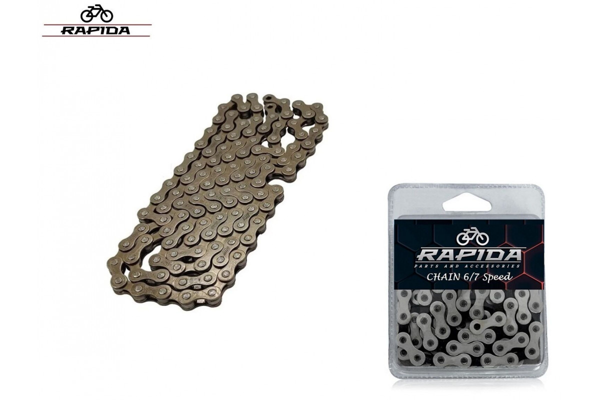 Цепь RAPIDA (M-7003) 6-7 скор. (116 звеньев) 1/2''x 3/32''
