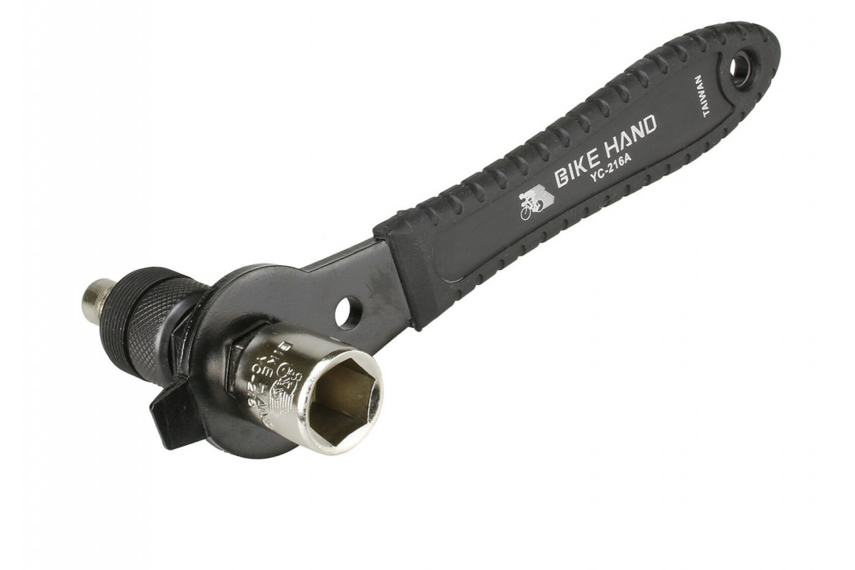 Bike Hand Съемник шатунов YC-216A, обрезиненная рукоятка (Bike Hand YC-216A)