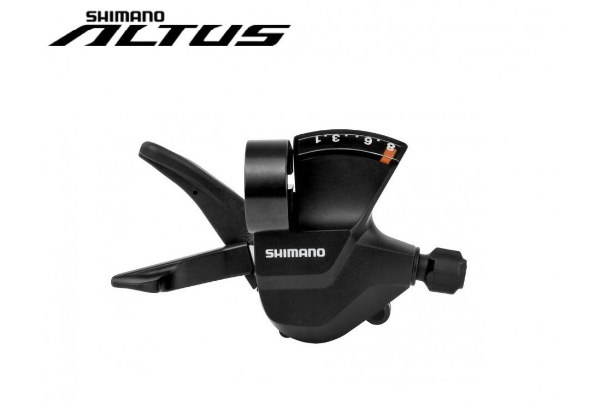 Рукоятка переключения передач, правая, SHIMANO, ALTUS, SL-M315, 8 ск. (черный, ASLM3158RA)