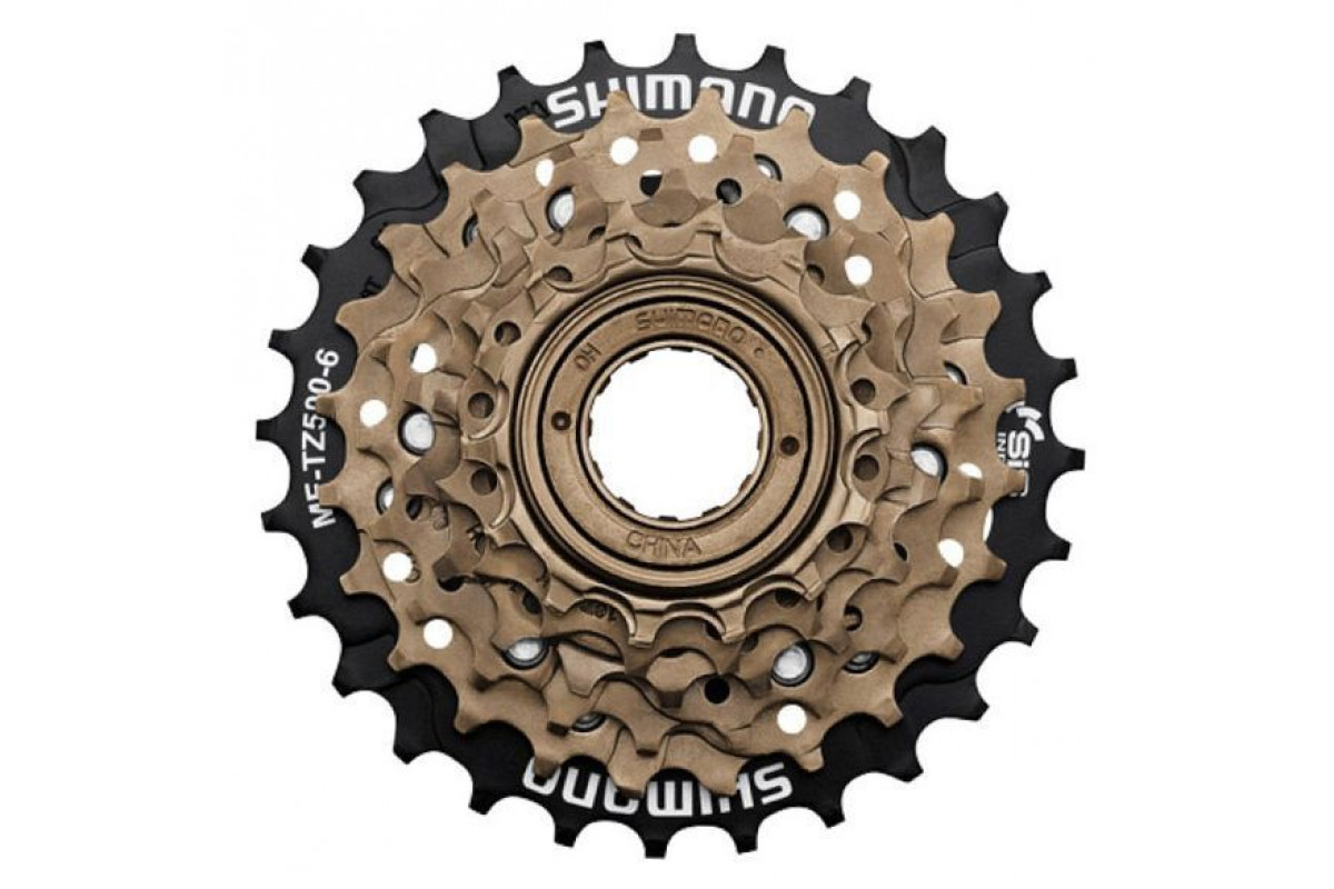 Трещотка, SHIMANO, MF-TZ500-6, 14-28