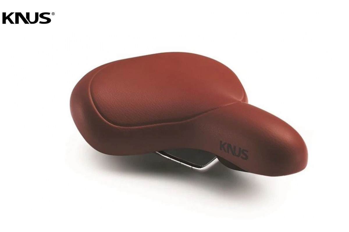 Седло KNUS, COMFORT Series, KS-7041, 265х215 мм, VACUUM (коричневый, УТ00028302)