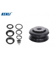Рулевая колонка KENLI, KL-B430, полуинтегрированная, (Размер: 1-1/8''*28.6*44*30мм) инд.упак. (черный, KL-В430)