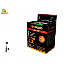 Камера 26*1.75/2.125, бутил, авто-ниппель, A/V DURO