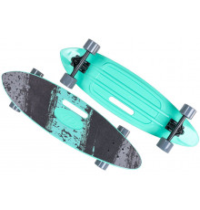 Скейтборд Fishboard 31 blue пластиковый (NN007775)