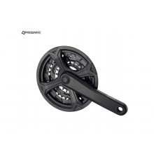 Комплект шатунов (система) PROWHEEL, алюминиевые шатуны 170 мм, SQR, 9/16, 22/32/42T, TC-CQ01 (черный, УТ00025629)