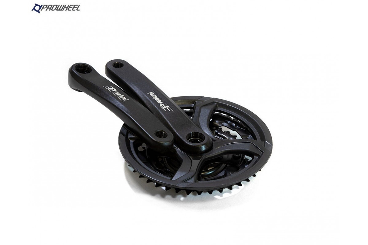 Комплект шатунов (система) PROWHEEL, алюминиевые шатуны 170 мм, SQR, 9/16, 22/32/42T, TC-CQ02 (черный, УТ00025628)