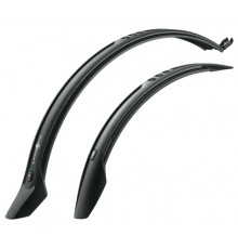 Крылья 0-11020 пластик SKS-11020, Velo 65 Mountain, 26" 65 мм. черные  (Германия)