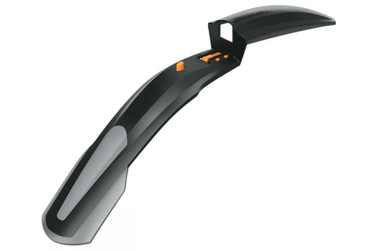 Крыло 0-11095 пластик. SKS-11095 перед. б/съемн. Shockblade 26+27,5 в трубу вилки, для покрышек 2,0-3,0, 605мм, вес 101 (Германия)