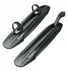 Крылья 0-11363 пластик SKS-11363 для фэтбайка FATBOARD SET 26"- 29" для покрышек 3.0"-4.8", перед. 480мм, зад. 480мм, 377г, черные (Германия)