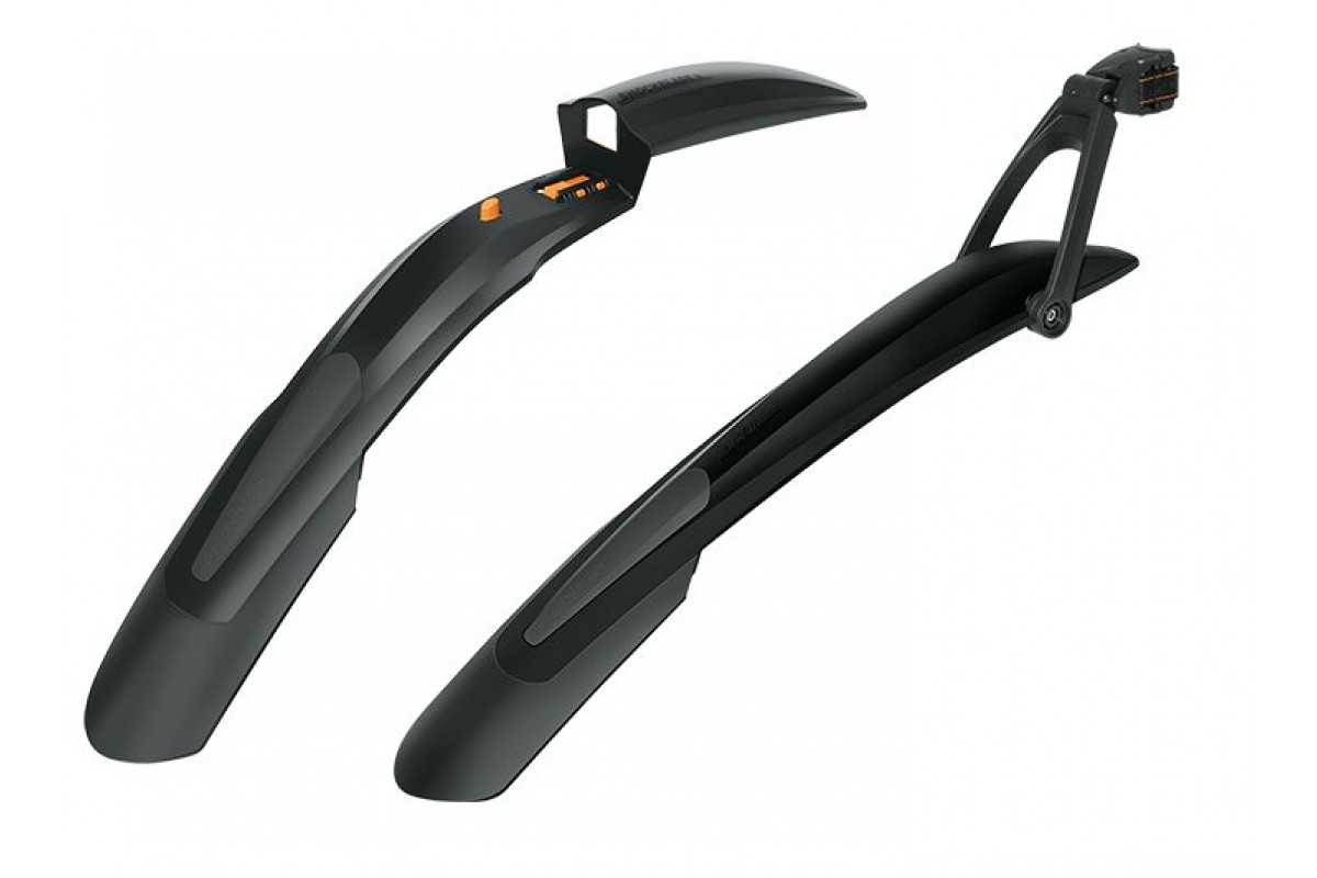 Крылья 0-11389 пластик. SKS-11389 комплект SHOCKBLADE+X-BLADE 29  DARK  черные  (Германия)