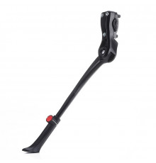 Подножка 00-170395 алюм. H045 22-28" регулируемая.  универс. крепл. к перу, 3 болта, оригинал.дизайн черная HORST