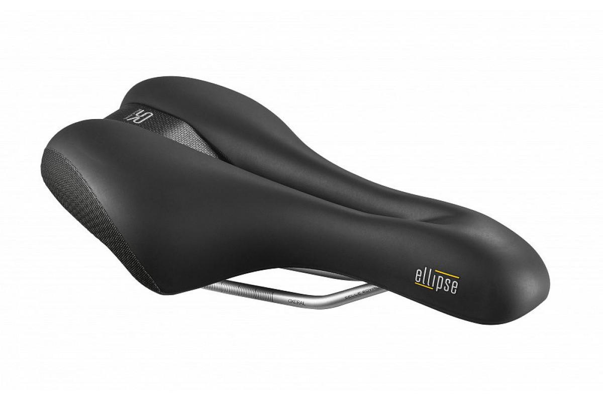 Седло 02-300252 Ellipse Athletic  266х162мм 406 гр черное SELLE ROYAL