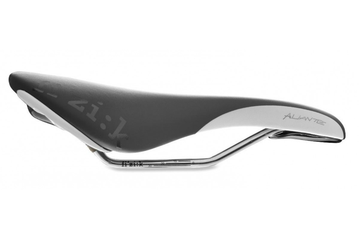 Седло 02-300421 Aliante Gamma k:ium 266x141мм 258гр черн/белое FIZIK