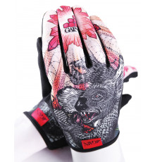 Перчатки 03-000862 с длин.пальц. КЕВЛАР elastic kevlar DROPBEAR RESISTANCE для BMX и других экстримальнх видов р-р.L оригинал. дизайн GAIN