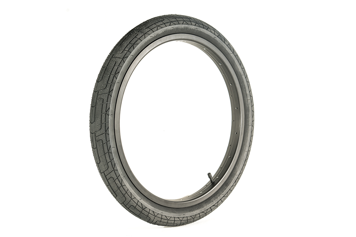 Покрышка 20 03-002103 Grip Lock Tyre - Steel Bead 20 x 2.35, цвет Black Tread/Black Wall, арт. I30-110A 655гр, COLONY