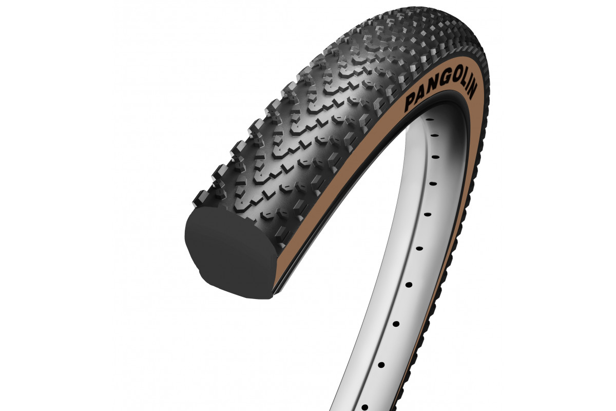 Покрышка, 28"/700x38C (40-622) 04-100815 ROAD/ALL ROAD/DIRT/GRAVEL средний 30TPI коричневая боковина (Tanwall) PANGOLIN OBOR