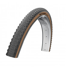 Покрышка, 28"/700x40C (42-622) 04-100822 ROAD/ALL ROAD/DIRT/GRAVEL средний 30TPI коричневая боковина (Tanwall) METEOR GRAVEL OBOR