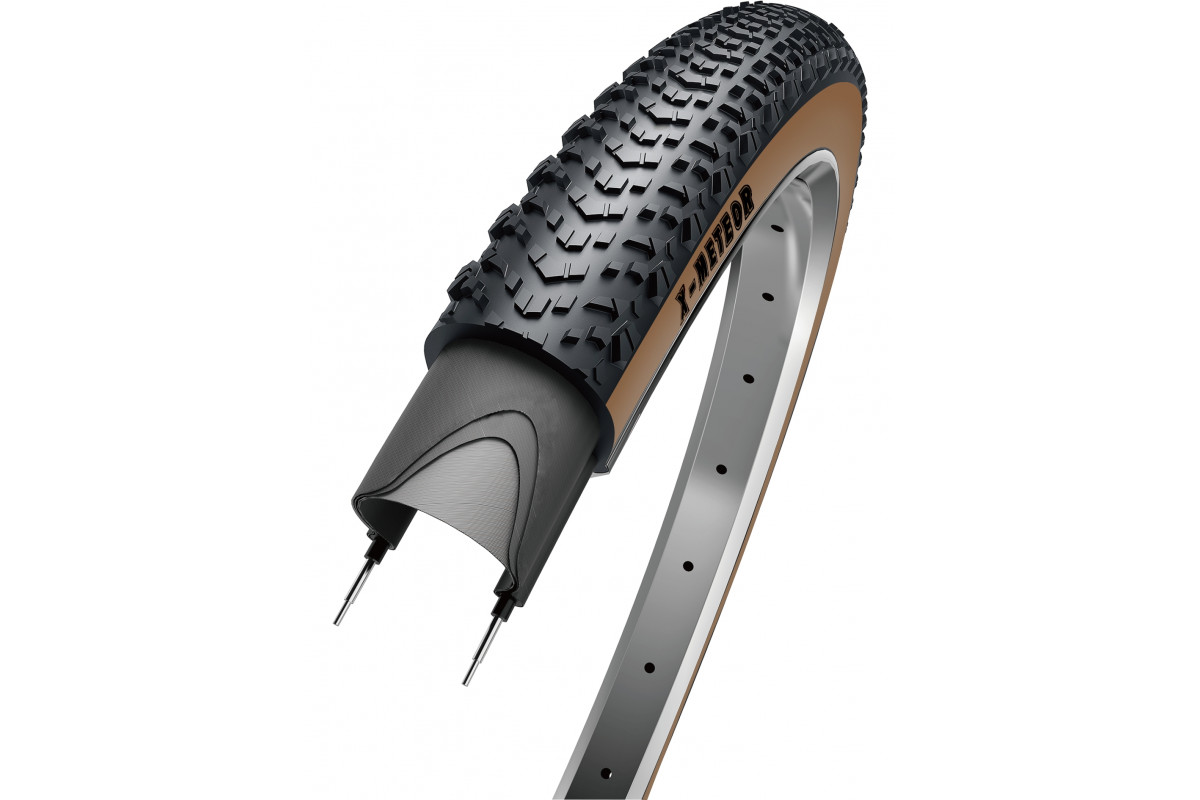 Покрышка, 29"x2.10 (54-622) 04-100903 MTB/CROSS COUNTRY средний 30TPI коричневая боковина (Tanwall) X-METEOR OBOR