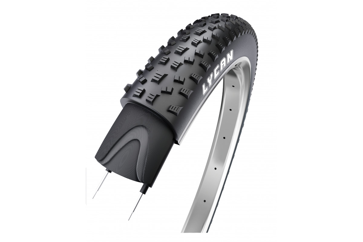 Покрышка, 29"x2.25 (57-622) 04-100911 MTB/CROSS COUNTRY средний 30TPI черная LYCAN OBOR