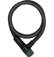 Замок 05-0013412 вело трос 15мм ключ Microflex 6615K/120см класс защиты 5/15, 700гр черный ABUS