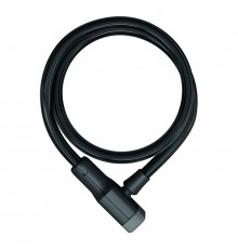 Замок 05-0040804 вело трос на ключе 6412K/85см BK Racer 12мм, класс защиты 4/15 черный ABUS