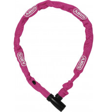 Замок 05-0057895 вело цепь на ключе 1500/60см 4мм, класс защиты 3/15 web coral pink коралловый ABUS