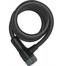 Замок 05-0061470 вело трос на ключе Steel-O-flex 6512K/180см BK SR Booster класс защиты 4/15 черный ABUS