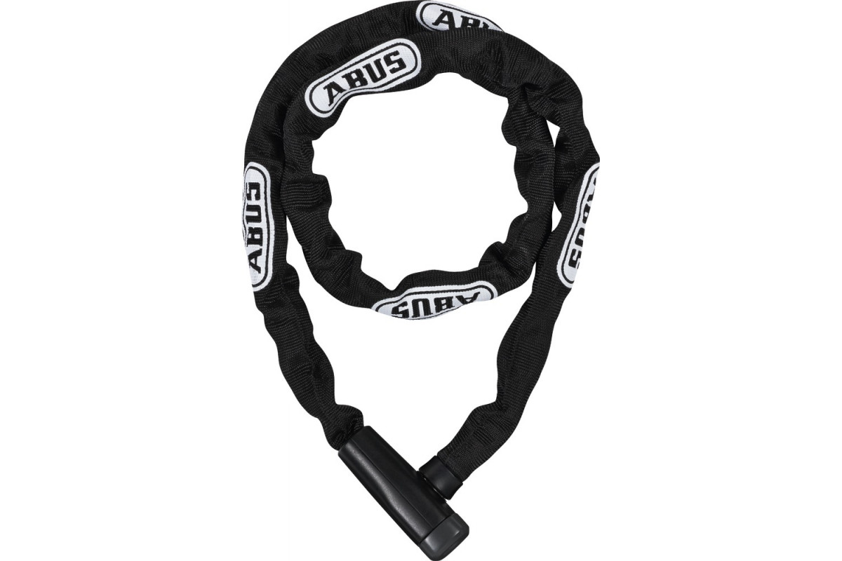 Замок 05-0072493 вело цепь 5мм, ключ, Steel-O-Chain 5805K/110см класс защиты 5/15, 780гр, черный ABUS