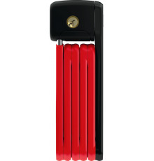 Замок 05-0078061 вело складной, ключ, Bordo Lite Mini 6055K/60см RD класс защиты 7/15, 400гр красный ABUS