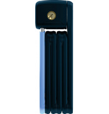 Замок 05-0078062 вело складной, ключ, Bordo Lite Mini 6055K/60см Movistar класс защиты 7/15, 400гр голубой ABUS