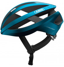 Шлем 05-0078162 MTB/ROAD/Racing Viantor L(58-62) 18 вент отв. микрорегулировка размера, 320гр, steel blue голубой ABUS