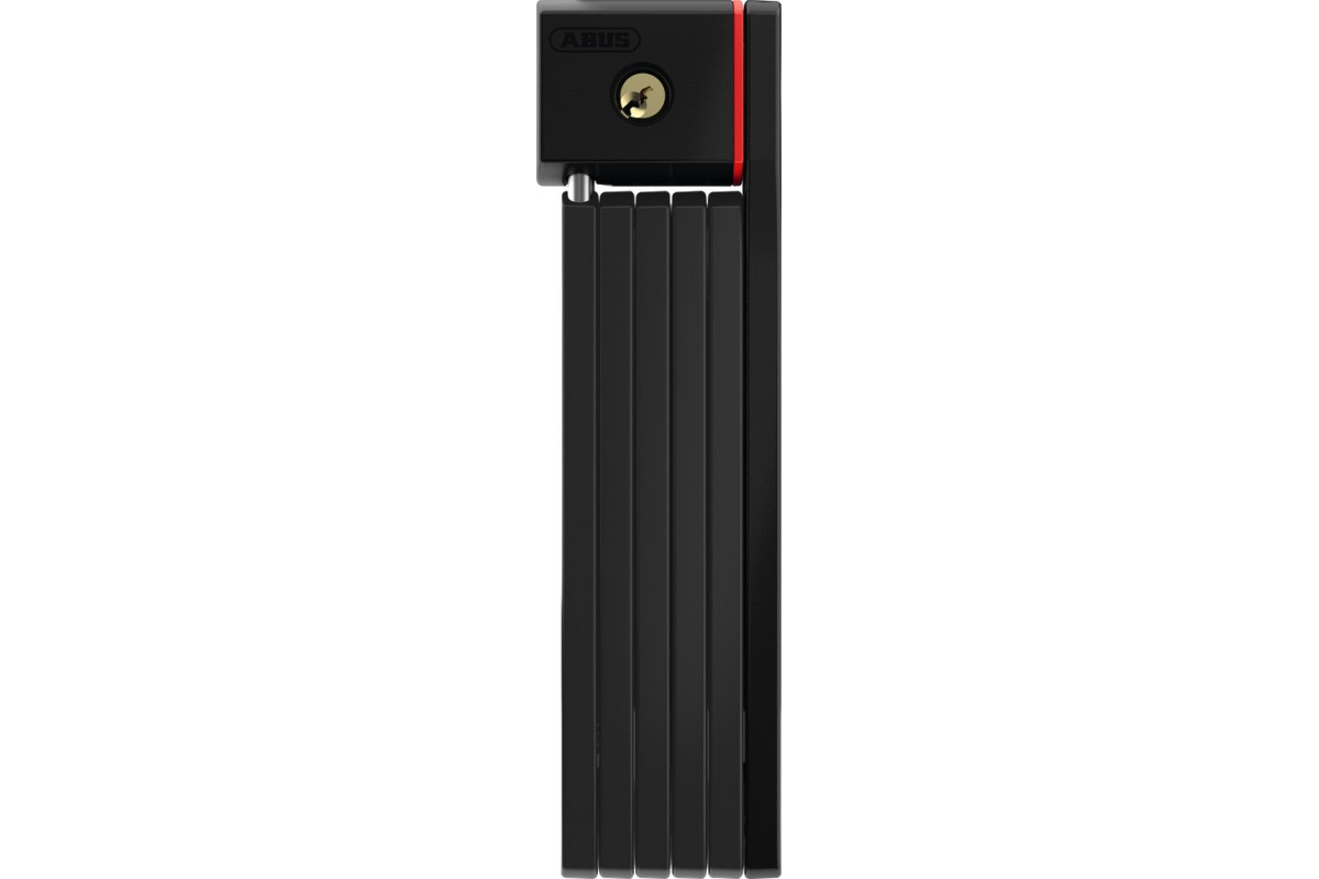 Замок 05-0084425 вело складной, ключ, Bordo uGrip 5700/80см с кроншт, класс защиты 7/15, 830гр, черно-серый ABUS