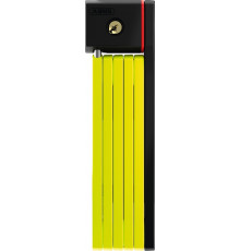 Замок 05-0084427 вело складной, ключ, Bordo uGrip 5700/80см с кроншт, класс защиты 7/15, 830гр, лаймовый ABUS