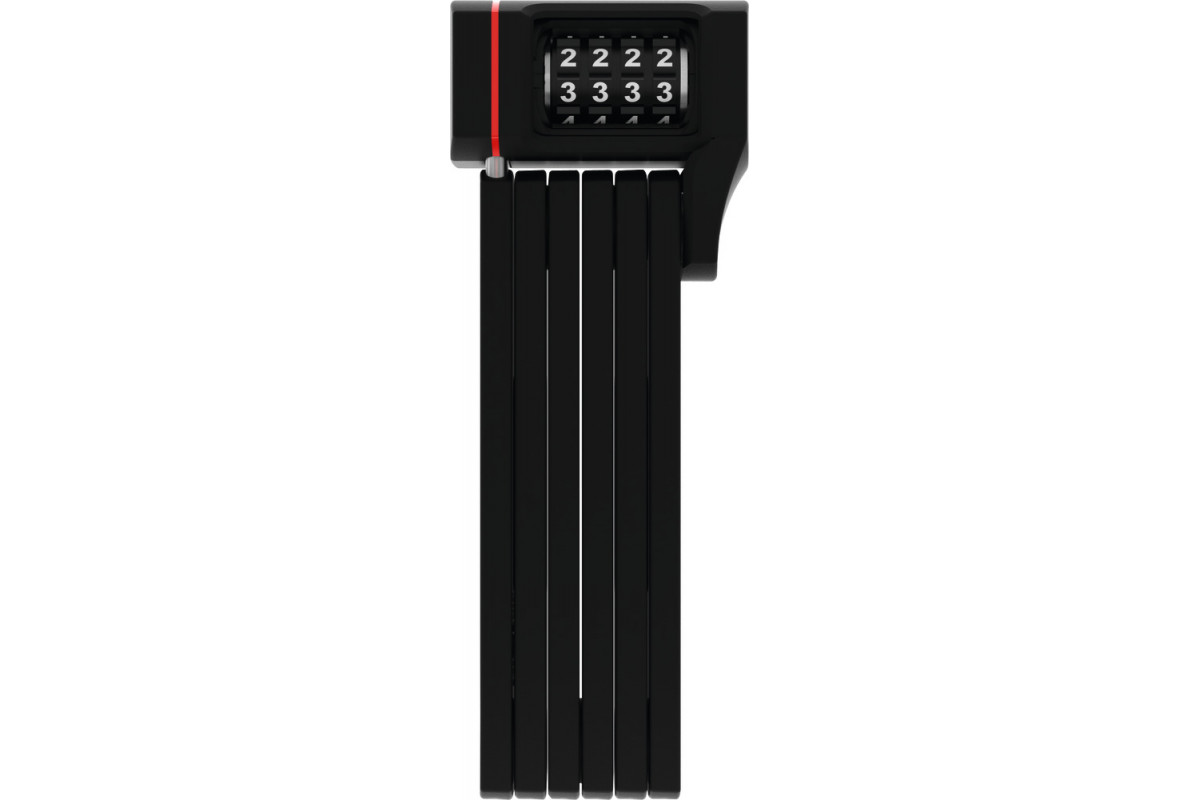 Замок 05-0087791 вело складной, кодовый 4-х разр, Bordo uGrip 5700C/80см с кроншт, класс защиты 7/15, 830гр, черный ABUS