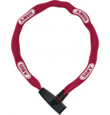 Замок 05-0090284 вело цепь на ключе 6806K/85см CORAL CATENA 6мм, класс защиты 6/15 коралловый ABUS