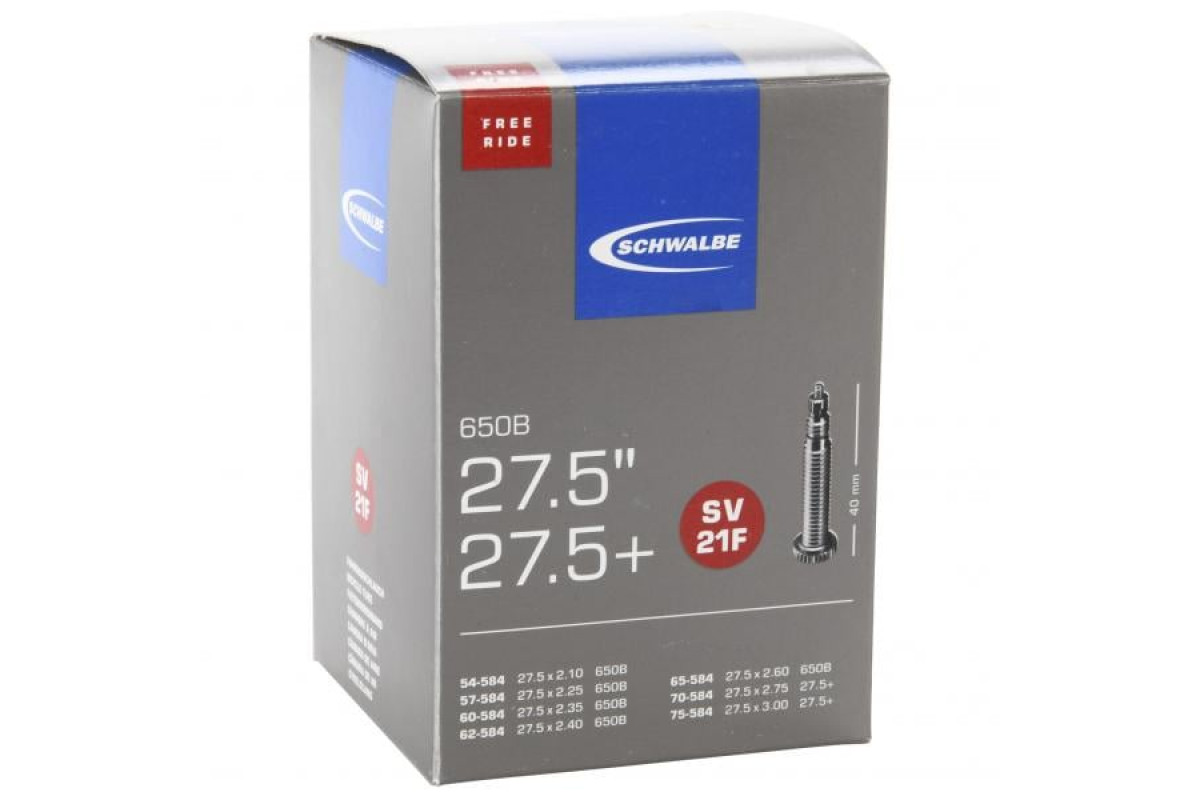 Камера. 27,5 спорт 05-10400073 SV21F FREERIDE (54/75-584) IB 40mm. SCHWALBE