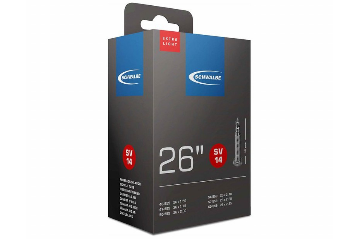 Камера. 26 спорт 05-10424343 SV14 EXTRA LIGHT (40/60-559) IB 40mm. SCHWALBE