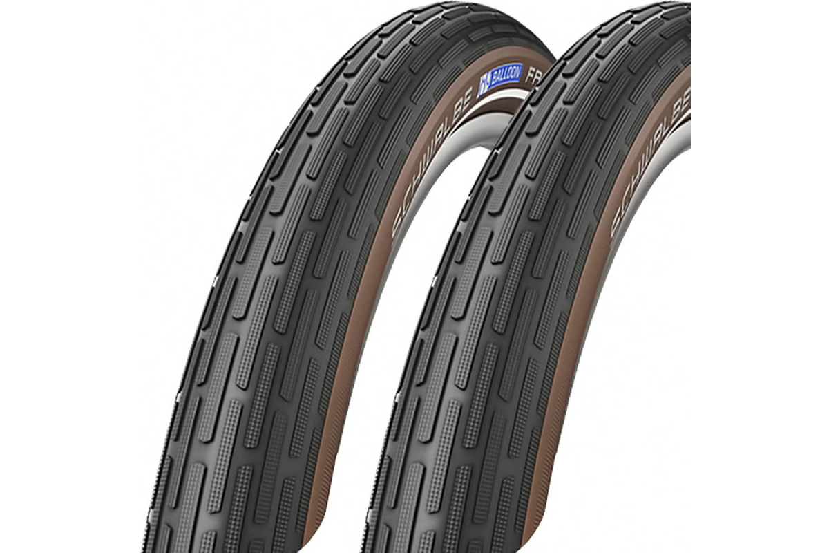 Покрышка. 28x2.00 05-11101227 FAT FRANK K-Guard, TwinSkin 50-622 B/CO+RT HS375 SBC 50EPI черная с коричневой боковиной SCHWALBE