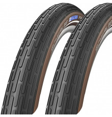 Покрышка. 28x2.00 05-11101227 FAT FRANK K-Guard, TwinSkin 50-622 B/CO+RT HS375 SBC 50EPI черная с коричневой боковиной SCHWALBE
