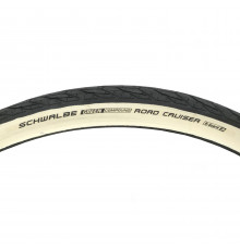 Покрышка. 20x1.75 05-11101293  ROAD CRUISER K-Guard, TwinSkin 47-406 B/W черная с белой боковиной HS484 GREEN 50EPI SCHWALBE