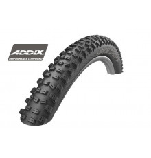 Покрышка. 27.5x2.35/650B (60-584) 05-11601105 HANS DAMPF Perf, TwinSkin, TLR (кевлар/складная) B/B HS491 Addix 67EPI SCHWALBE
