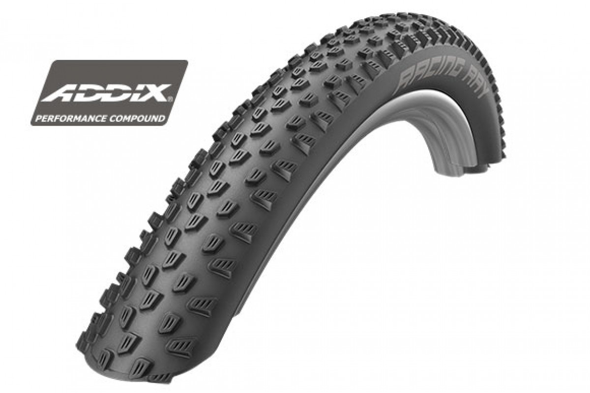 Покрышка. 29x2.25 (57-622) 05-11601111 RACING RAY Perf, TwinSkin, TLR (кевлар/складная) B/B HS489 Addix 67EPI черная SCHWALBE