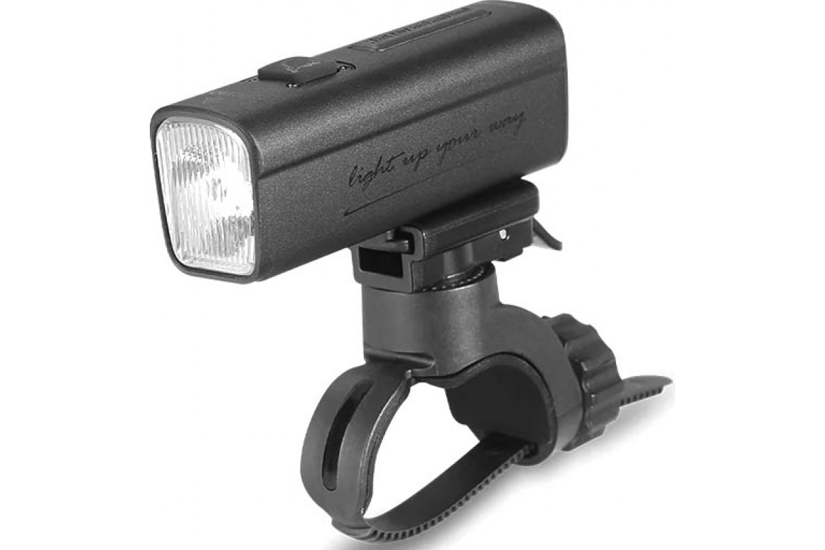 Фара 07-300100 1xCREE 1200LM пять режимов, влагоустойчивый, с пауэрбанком, USB-С 4400mAH (KIWI-1200) инд. уп. GACIRON NEW