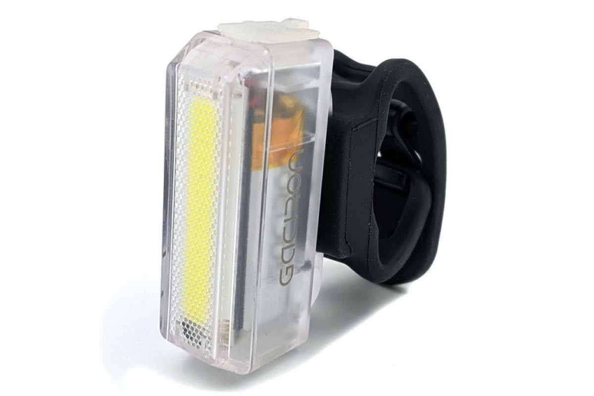 Фара 07-300182 передняя шесть режимов, влагоустойчивый, 20 LM Micro USB (W11W) инд. уп. GACIRON NEW